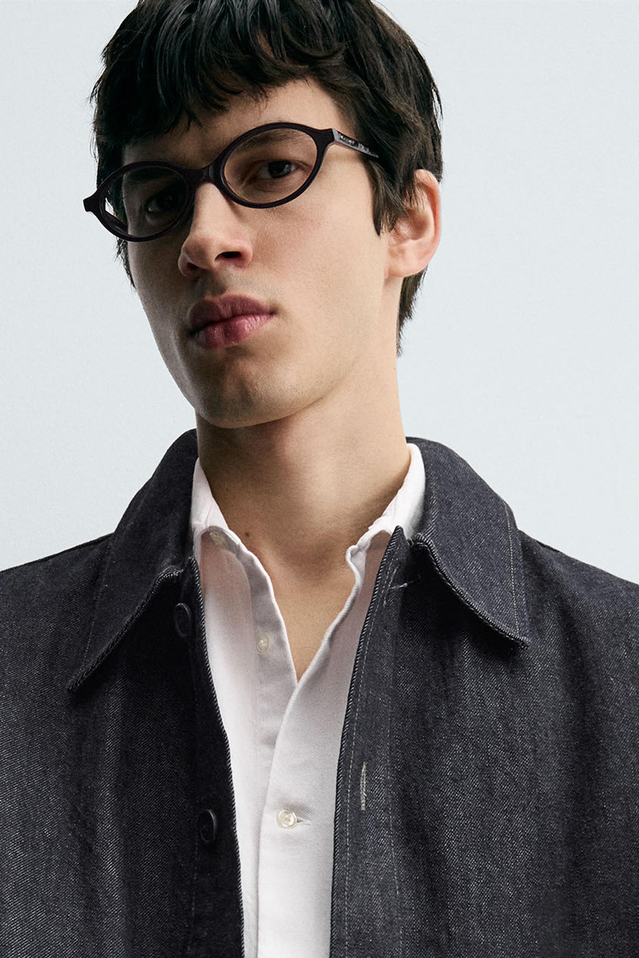 RELAXED FIT DENIM OVERSHIRT